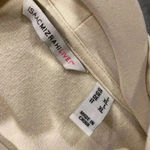 Isaac Mizrahi  Cream Stretch Cotton Eyelet Embroidered Trim Open Cardigan Size XL Photo 9