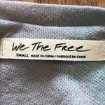 Free People All Mine Tie Dye Tee Shirt V-Neck Women's Size Small NWT New Photo 7