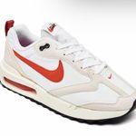 Nike Women's Air Max Dawn Casual White and Orange Sneakers Size 7.5 Photo 0