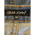 Dear John  Medium Wash Distressed Denim Shorts Stretch Size 30 (8719) Photo 1