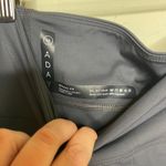 ADAY Leggings Grey Brakes On Pull On High Rise Crop Ankle Leggings Sz M Gray Size M Photo 2