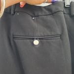 Calvin Klein Black Modern Fit Straight Leg Trousers Pants 24W Photo 7