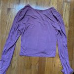 Garage  Pink Long Sleeve Top Photo 1
