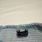 ZARA Women’s  Blue Floral Corset Look Bodysuit Sz S Small NWOT Photo 7