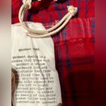 Paper Crane 🏷️🏷️ Red flannel faux distressing dress Medium Photo 5