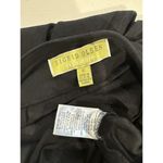 Sigrid Olsen  Pants Womens Small Black Faux Suede Pull On Elastic Waist Travel Photo 2