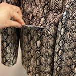 ZARA Women Snakeskin Print Women's Blazer, Long Sleeve, Women Size Small Photo 1