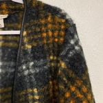 Ava & Viv  Plus Size Plaid Teddy Open Front Cardigan Overcoat Size 1X Photo 2