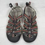 Keen Waterproof Water Newport Hiking Sandals Shoes Gray Orange Accent Size 8 Photo 2