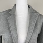 J.Crew  Sweater Jacket Gray Blazer Knit Career Workwear 100% Cotton Pockets XS Photo 1