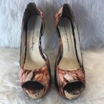 Chinese Laundry  multicolor‎ animal platform cork Heels Women’s Size 8 Photo 3