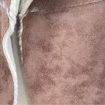 Knox Rose Women’s  Long Faux Suede Sherpa Vest, Size Small Photo 2