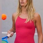 Free People Good Karma High Nieck Runsie Strawberry Spritz sz Medium Large NWOT Photo 3