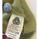 Geiger Wool 2 Piece Green‎ Embroidered Floral Vintage Skirt Jacket Set Size 34 Green Photo 12