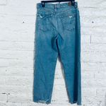 American Eagle Women's Strigid Distressed Jeans, Size 14 Blue Photo 11