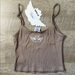 Boys Lie NWT  Bedazzled Graphic Cropped Tank Top Size XS/S Photo 2