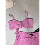 White Fox Boutique White Fox Sweet Promises Set Mini Skirt & Top‎ in Pink Size XS Photo 11