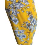 Love j NWOT- Beautiful yellow floral dress, faux wrap, adjustable straps, excellent condition, size 2X Photo 1