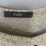 Tart  Gray Macrame Fringe Chastity Top Mixed Print Size XS Photo 2