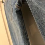 POL Denim Straight Leg Jeans with Red White and Black Stripe Photo 10