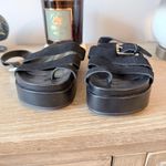 Jeffrey Campbell Hebrides Black Strappy Platform Sandals Size 6 Photo 4