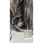 Dress Barn Vintage  Women’s Size M Medium Shirt Top Blouse Black Brown Western Photo 13