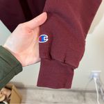 Champion Maroon Harvard Crewneck Sweatshirt Small Photo 4