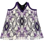 Eastern Pacific Sport gorgeousĀ purple and white print sizeālargeātankātopāEUC Purple Photo 0