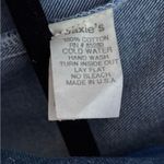 Vintage 1980s Jaxie’s Zip Up Lace Embellished Long Sleeve Jean Jumpsuit Sz L Blue Size L Photo 8