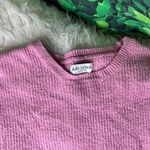 Cute / Trendy long sleeve cozy warm , casual pink rose sweater L. Arizon… Size L Photo 3