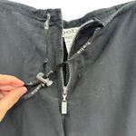 Bebe Y2K Women's Pants Zip Pocket Black Drawstring Waist Retro Size Large Photo 3