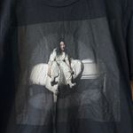 Billie Eilish Size Medium Contest Black Graphic Short Sleeve Tee T Photo 1