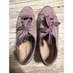 Vionic  Keke Sneakers Ribbon Lace Up Shoes Comfort Size 10 M Lilac Suede Purple Photo 4