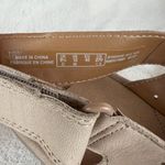 Clarks  Reedly‎ Variel Slingback Platform Wedge Sandals 12 Womens Beige Nubuck Photo 10