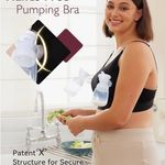 Momcozy  Hands Free Pumping Bra, Adjustable Breast-Pumps Holding and Nursing Bra, Photo 3