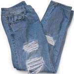 Womens Ffilm Light Blue Denim Ripped Jeans Size Small Photo 0