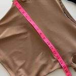 EXPRESS Tan Contour Shirt Photo 3