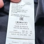 Emme‎ by Marella Navy Blue Copenhagen Blazer Zebio Twill Knit 4 Lined NWOT Photo 6