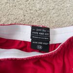 Hype & Vice HOOSIERS Red Shorts Photo 2