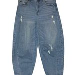 Kancan Addison High Rise Barrel Jeans size 24 Blue Photo 1