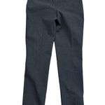 Chico's NWT Chico’s Brigitte Beaded Detail Ankle Slim Leg Pants | Dark Grey | US 4 Tall Photo 2