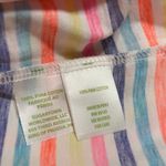 Lilly Pulitzer Women's Multicolor 3/4 Sleeve Cotton Sun Striped Waverly Top XS Photo 5