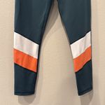Zyia Active Teal Angle Colorblock Light n Tight 23” leggings Size 8 Photo 1