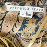 Veronica Beard NEW  Arienne Gathered Halter Neck Silk Top Photo 7