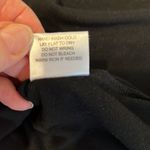 Belliniâsize SÂ black tunic with silverâembellishmentsâdrapeyâsharkâbitâhemâEUC Black Photo 4