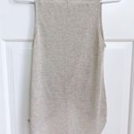 Chelsea and Violet C&V Knot Front Sheer Knit Sleeveless Beige Tank Top XS Women’s  Photo 1