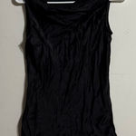 Chadwick's  Black Fitted‎ Sleeveless Tank Top Photo 0