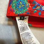 Desigual  Red Floral Bandeau Bikini sz M Photo 7