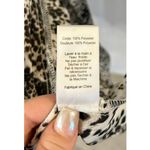 Lulus x LUSH Stay Wild Ivory Leopard Print Pleated Midi Dress sz. S Photo 10