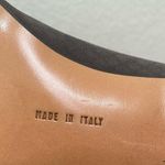 Salvatore Ferragamo Vintage  Taupe Diamond Print Suede Low Heel Pumps Size 6 AAAA Photo 13